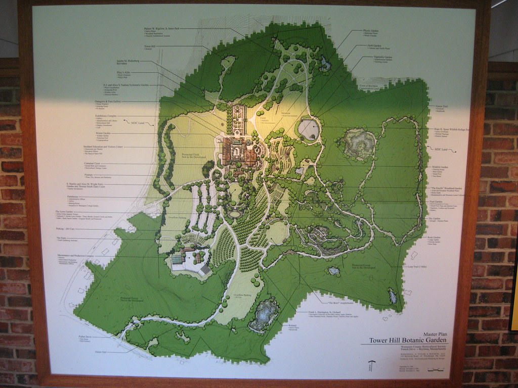 Tower Hill Map A map of the grounds. It is a big place. Brian