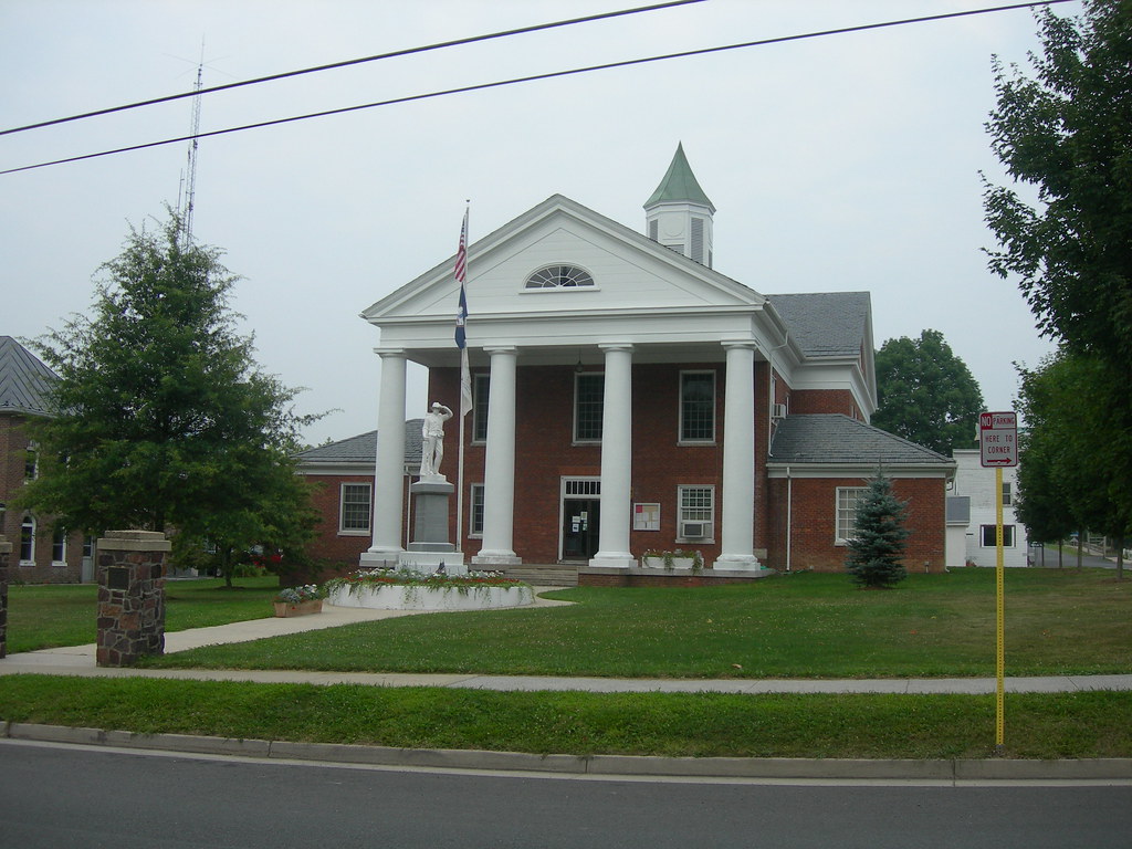 Highland County Court House Monterey, Virginia Originally … Flickr