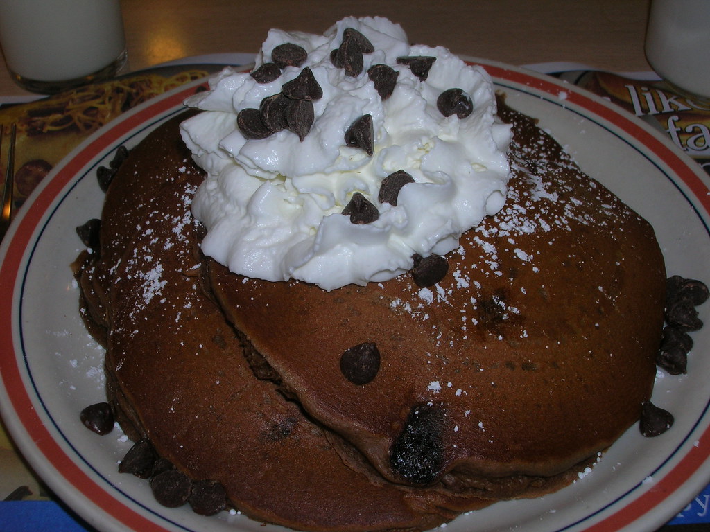 IHOP Chocolate Chip Pancakes dspivack1 Flickr
