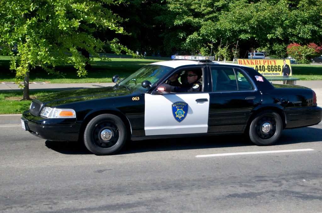 Piedmont Police Car Cars that took part in the Peace Offic… Flickr