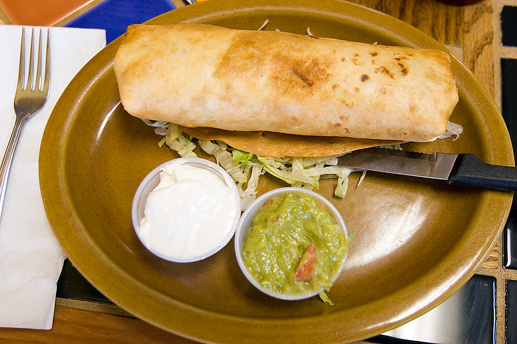 Shredded Beef Chimichanga Deep fried burrito filled with b… Flickr
