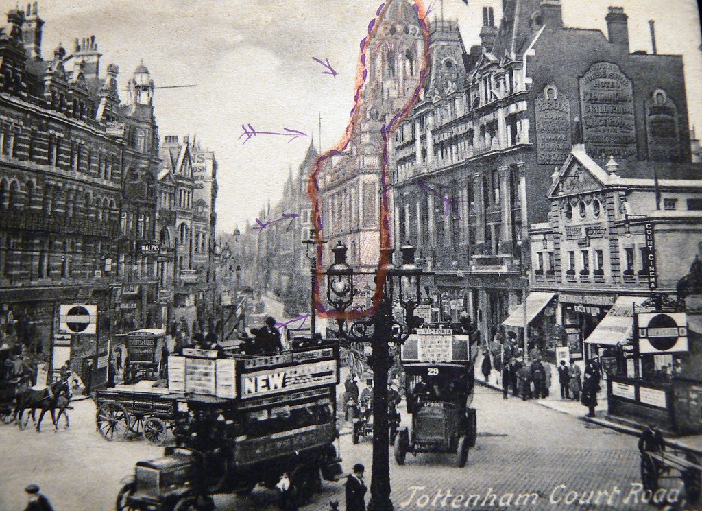 Tottenham Court Road circa 1900 a photo on Flickriver