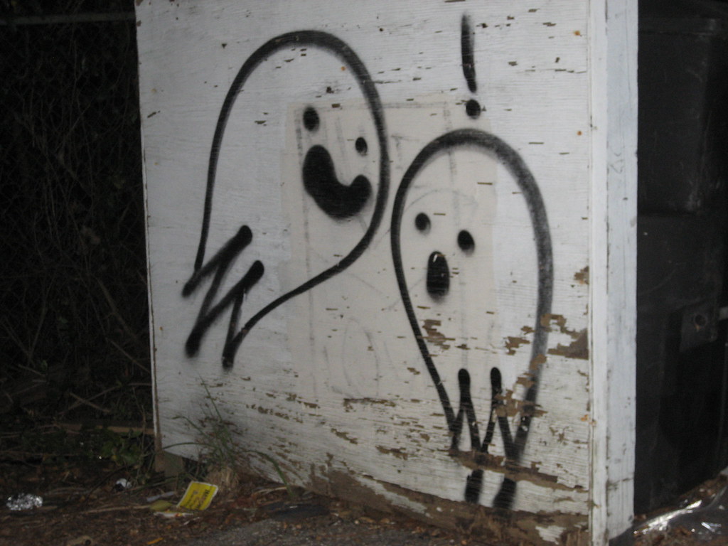 Graffiti Ghosts shawnson Flickr