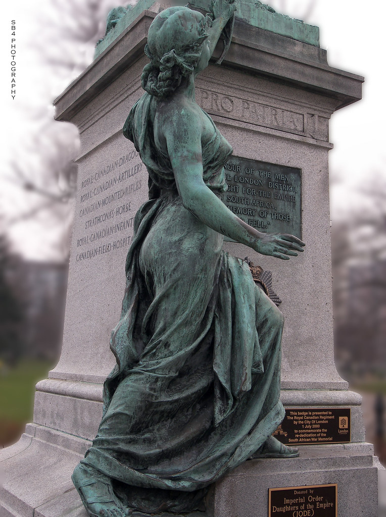 Victoria Park London Closeup of statue. sb4.photography Flickr