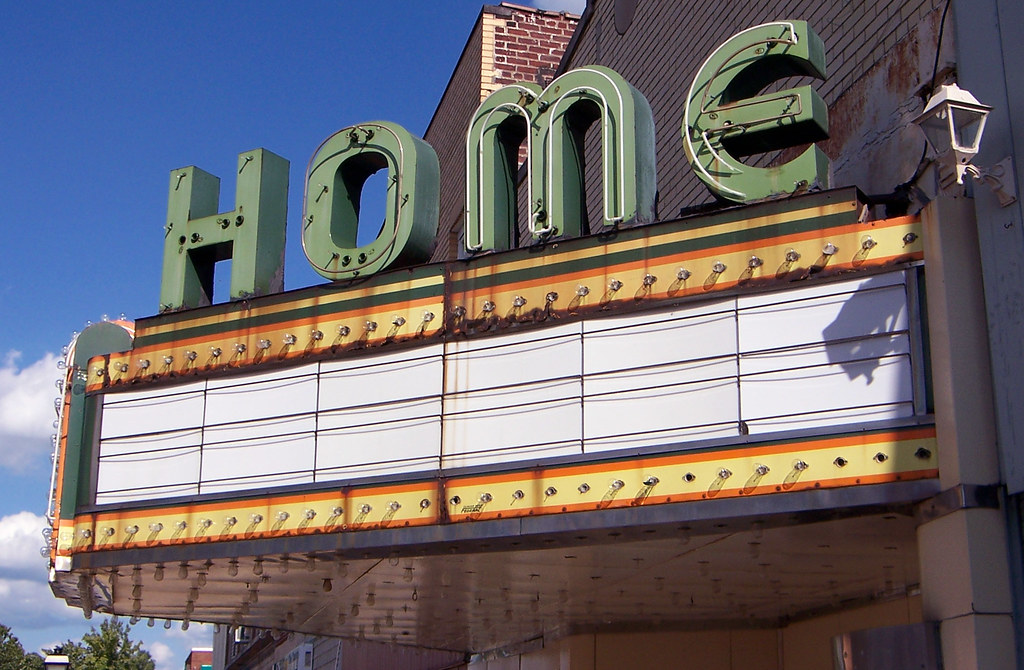 Rantoul, IL Home Theater marquee ArchiTexty Flickr