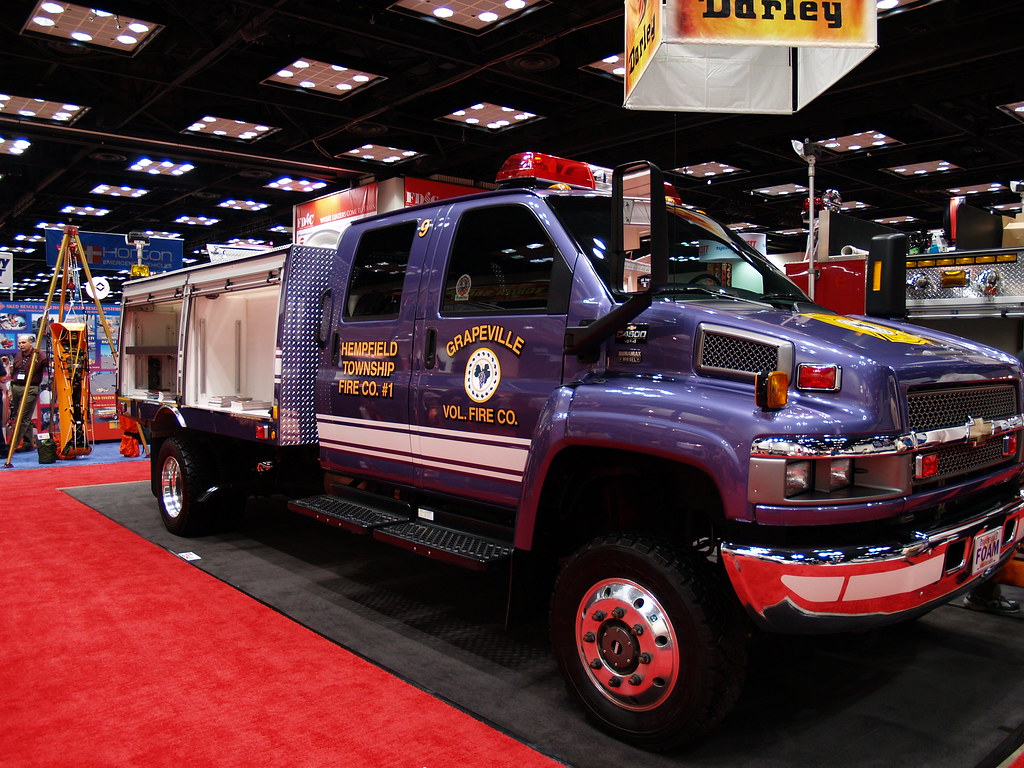 Grapeville Fire Truck FDIC Show '06 This was a quick pho… Flickr