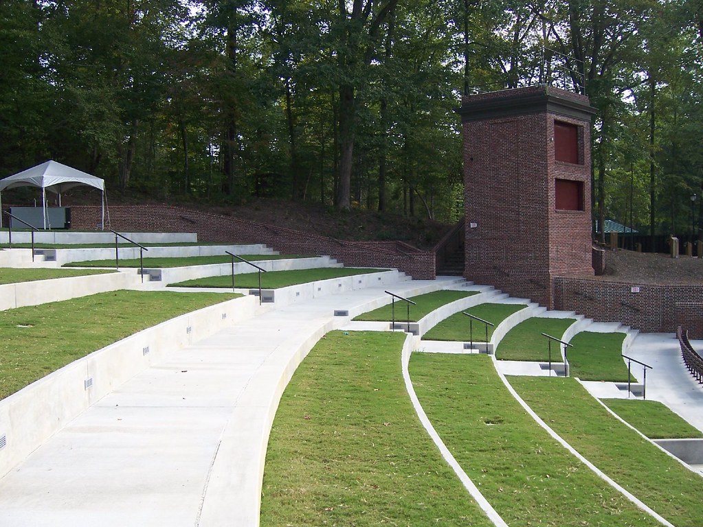 Lake Matoaka amphitheater College of William and Mary Flickr