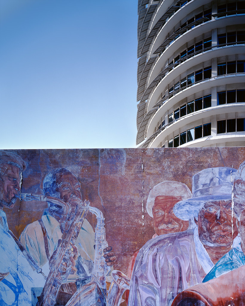 Jazz mural Capitol Records, Hollywood, CA May 2007 E… Flickr