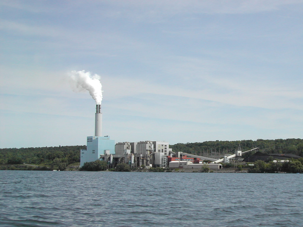 Milliken Station Power plant for Ithaca area. Coal comes i… Flickr
