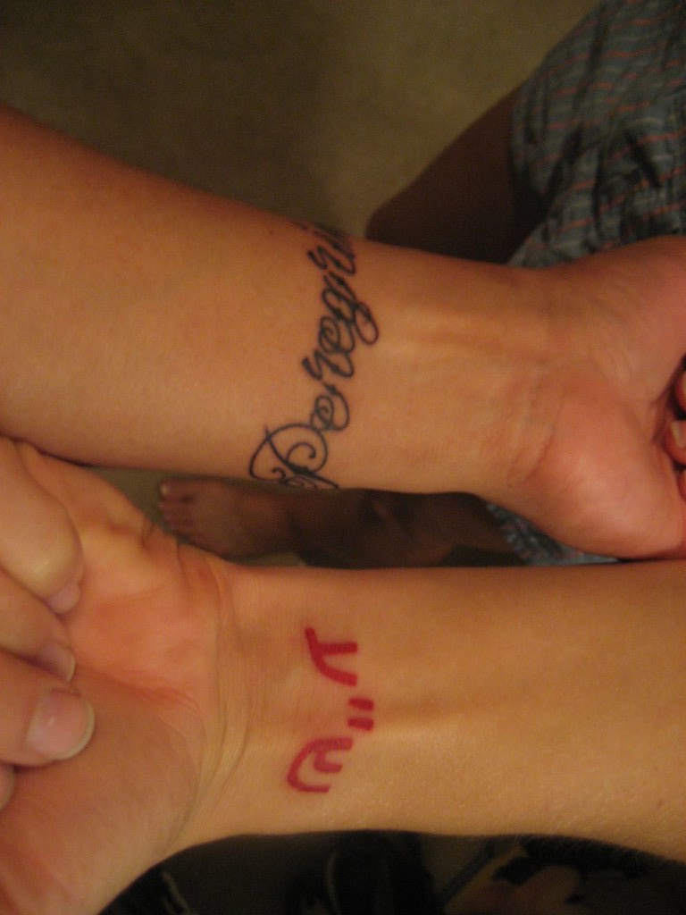 the pilgrim and the wanderer my spanish wrist tattoo