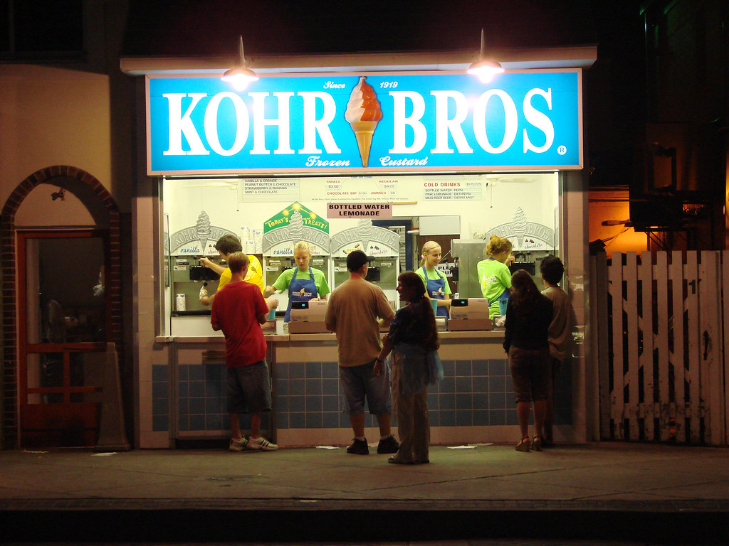 Kohr Brothers Ice Cream On Rehoboth Avenue, Rehoboth Beach… Flickr