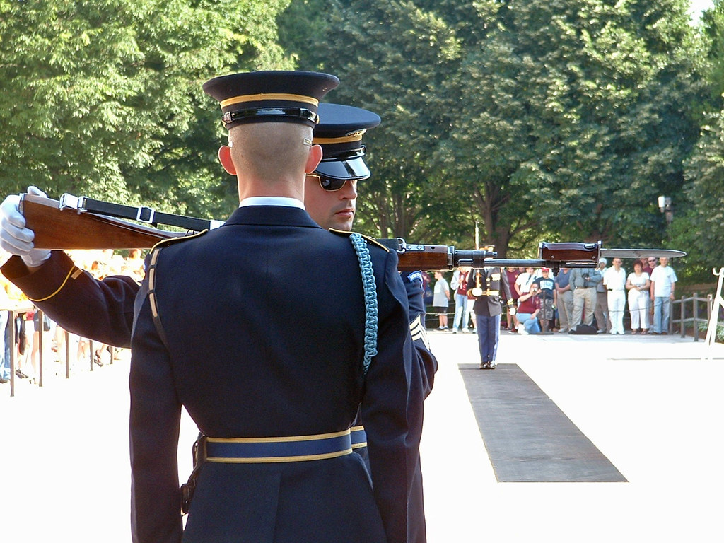 Changing of The Guard Inspection Didn't mean to cut of… Flickr