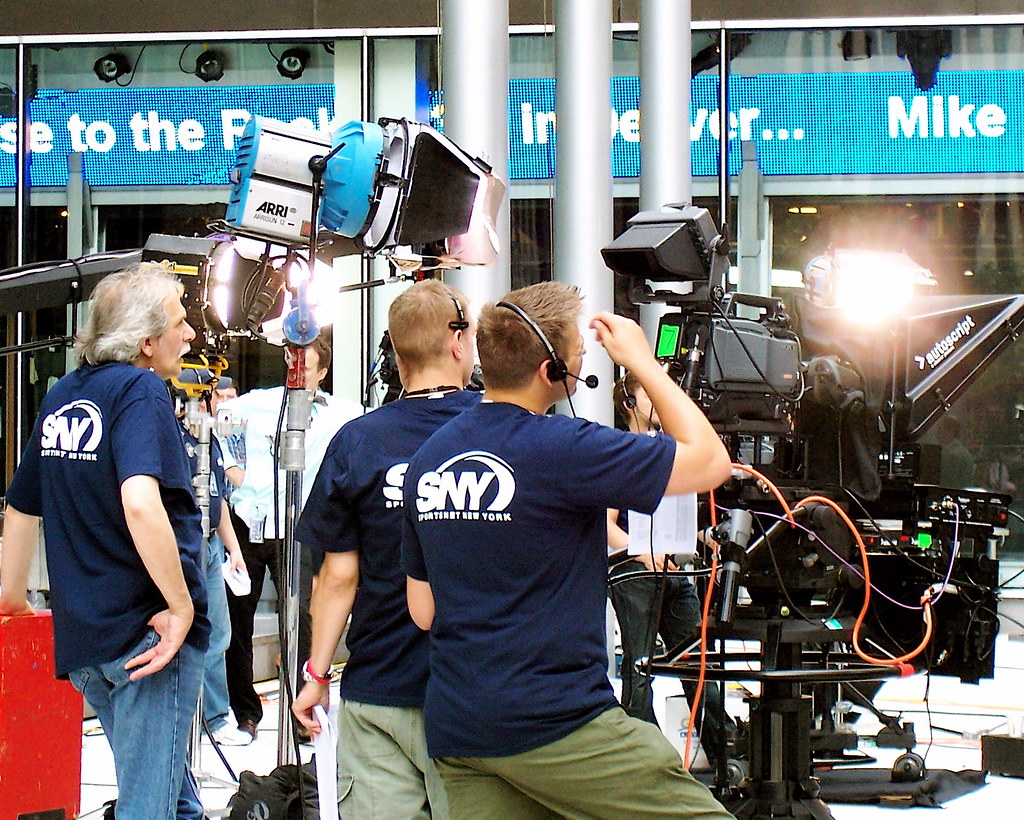 Camera Crew SNY TV NY camera crew jglsongs Flickr