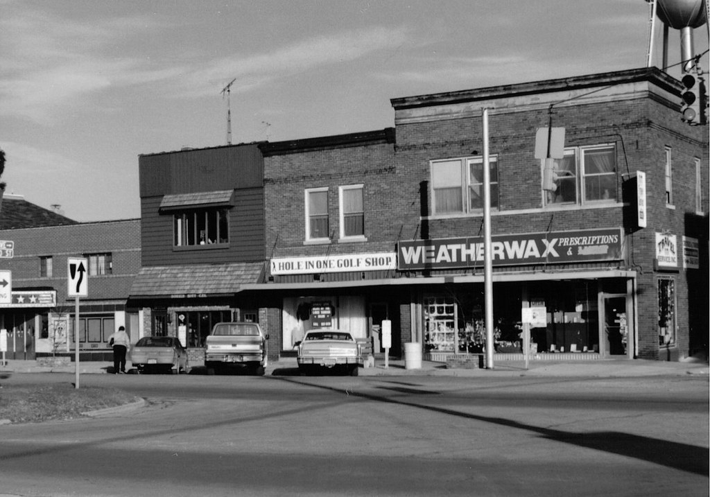 Downtown Brooklyn Michigan (198911 04a) Weatherwax Drugs … Flickr
