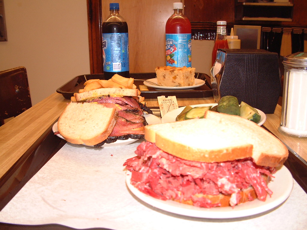 Katz's Delicatessen New York, NY corned beef (rt), pastr… Flickr