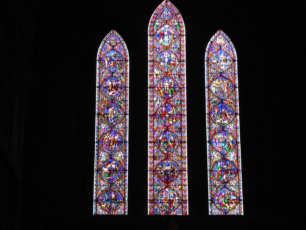Day 8 Touring Dublin Stained glass window in St. Patrick'… Flickr