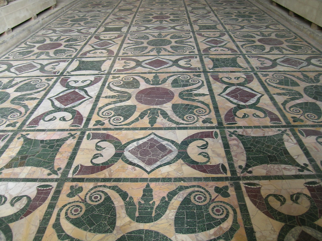 Pavimento del Senato Romano L'antico pavimento in marmo co… Flickr