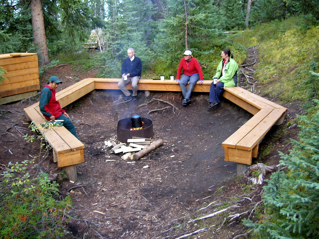Fire pit in campground Mike of the park staff gave us a ta… Flickr
