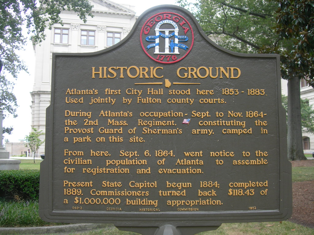 GA State Capitol Marker Atlanta, Jimmy Emerson, DVM Flickr