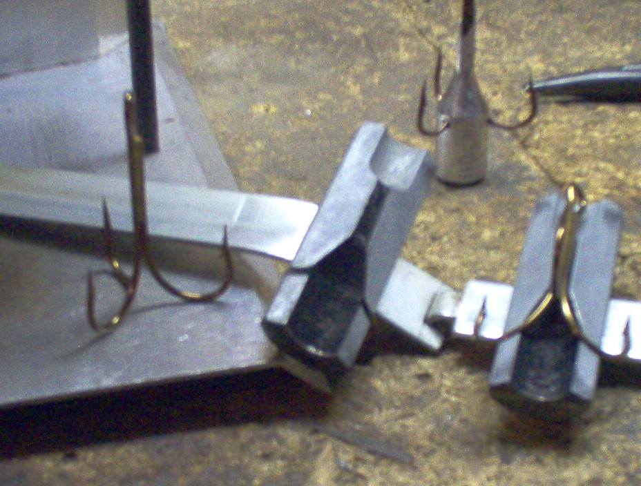 Snag hook mold Some fish won't take a hook. This is the on… Flickr