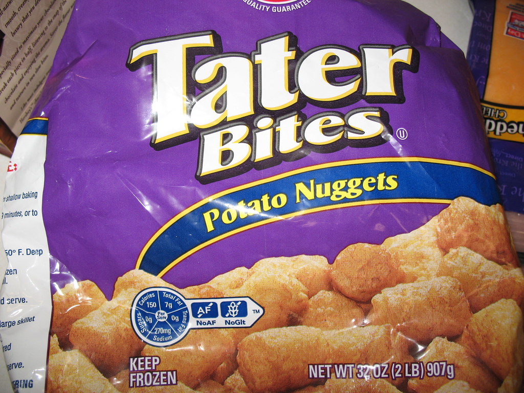 Gluten free tater tots It isn't a big surprise that tater … Flickr