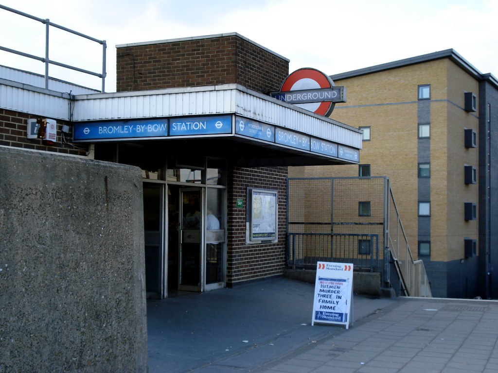 BromleybyBow Tube station a photo on Flickriver