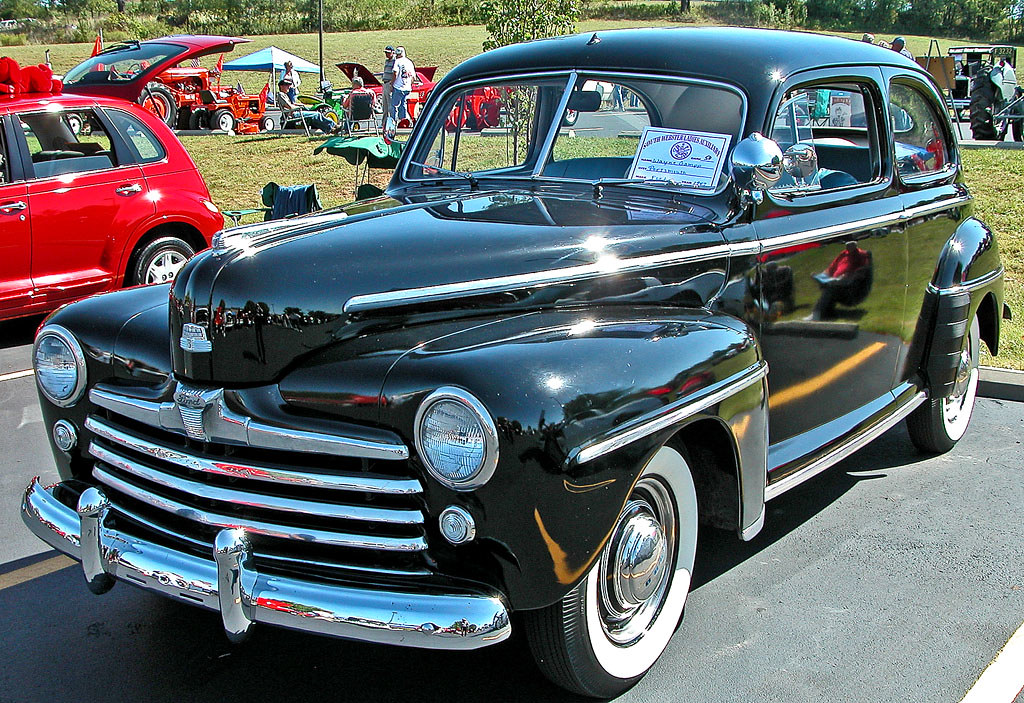 1947 Ford Tudor Viewed at the South ster, Ohio car show… Flickr