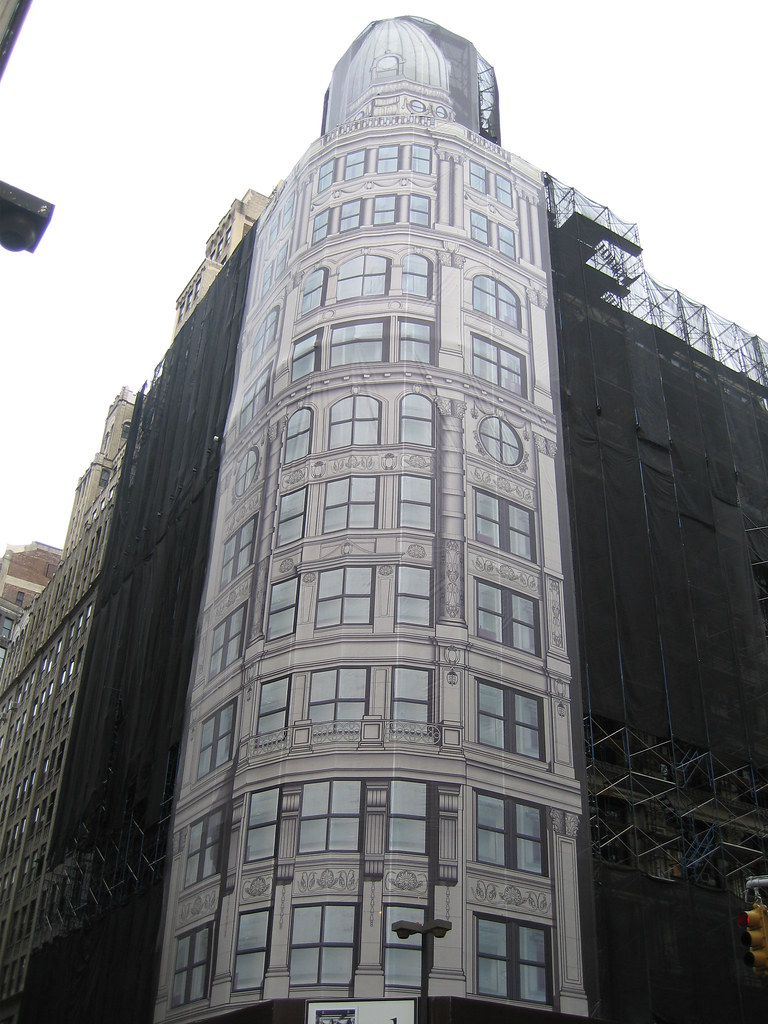 fake building faux facade at 21st and 5th ave b r Flickr