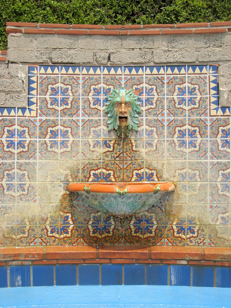 Malibu Tile Wall Fountain Adamson House Malibu California Flickr