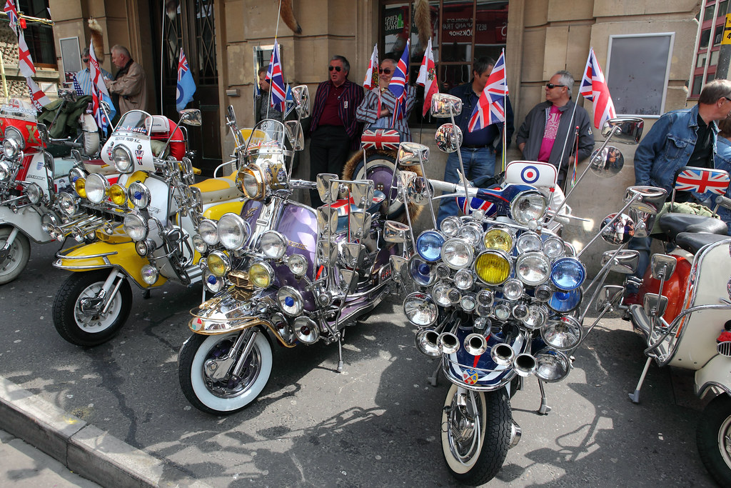 Lambretta Scooters From the Bristol Mods Scooter Club Dale Chappell