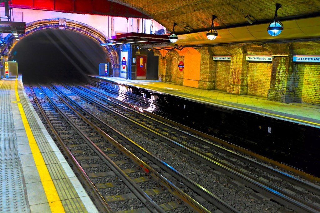 Great Portland Street Tube Station, Central London. Flickr
