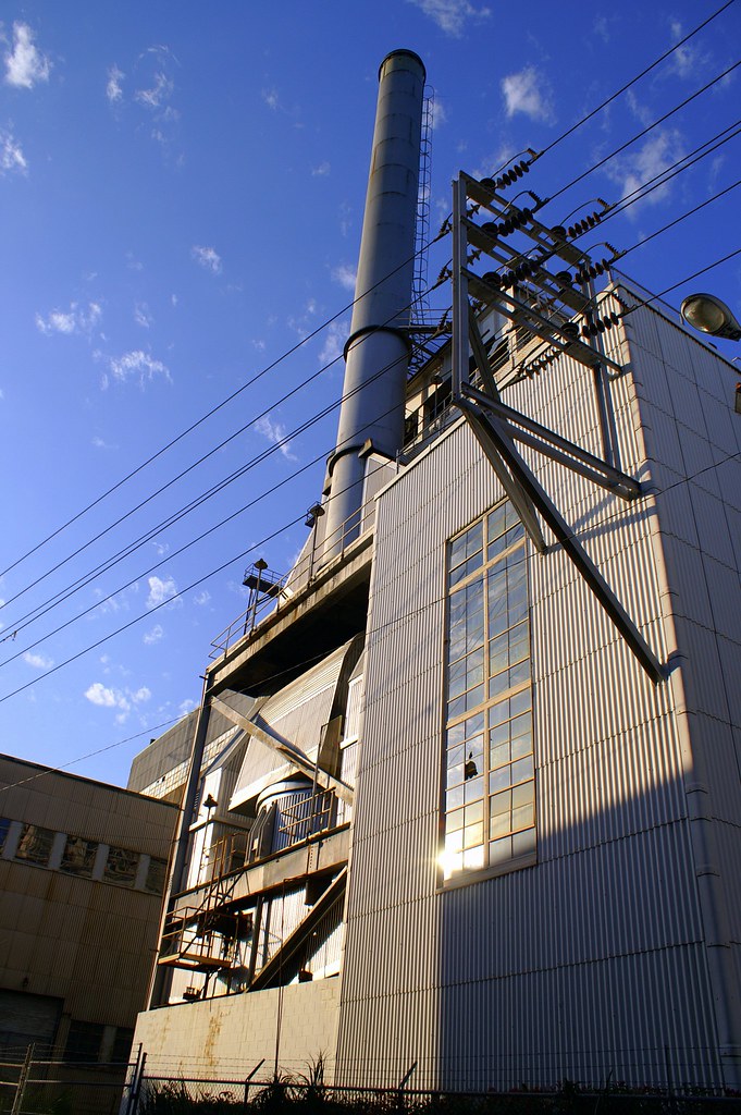power plant. Savannah, GA, near Alexander Hall. Israel. Flickr