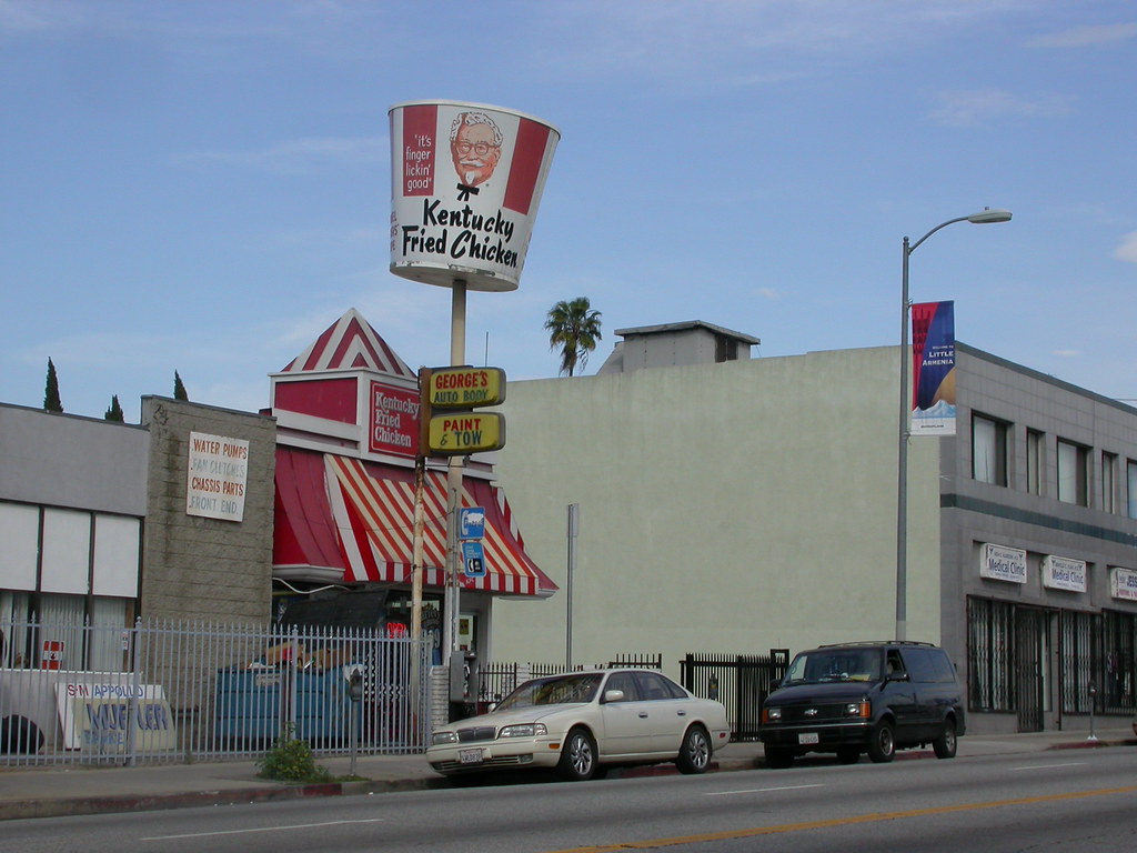 Kentucky Fried Chicken, Los Angeles 2005 You don't see man… Flickr