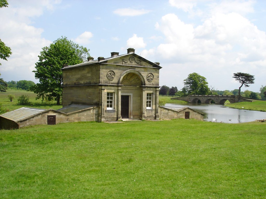 Boat house Kedleston Hall, Quarndon, Derby. National Trust… Flickr