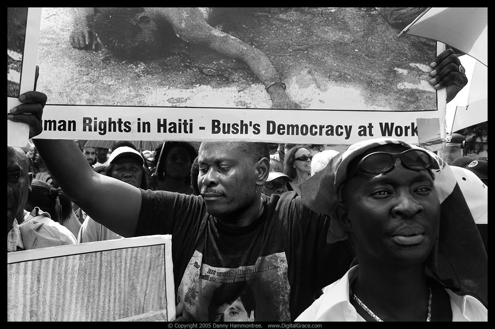 Human Rights In Haiti This protest took place in Ft. Laude… Flickr