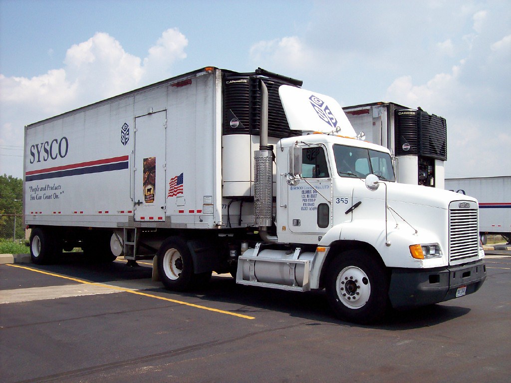 SYSCO Truck Old truck converted into a 'temporarily' SYSCO… Flickr