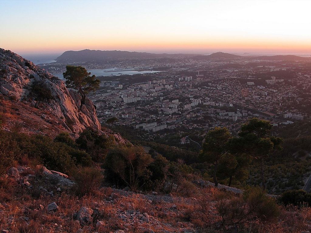 Toulon by 'Le Mont Faron' I was at toulon for work. When i… Flickr