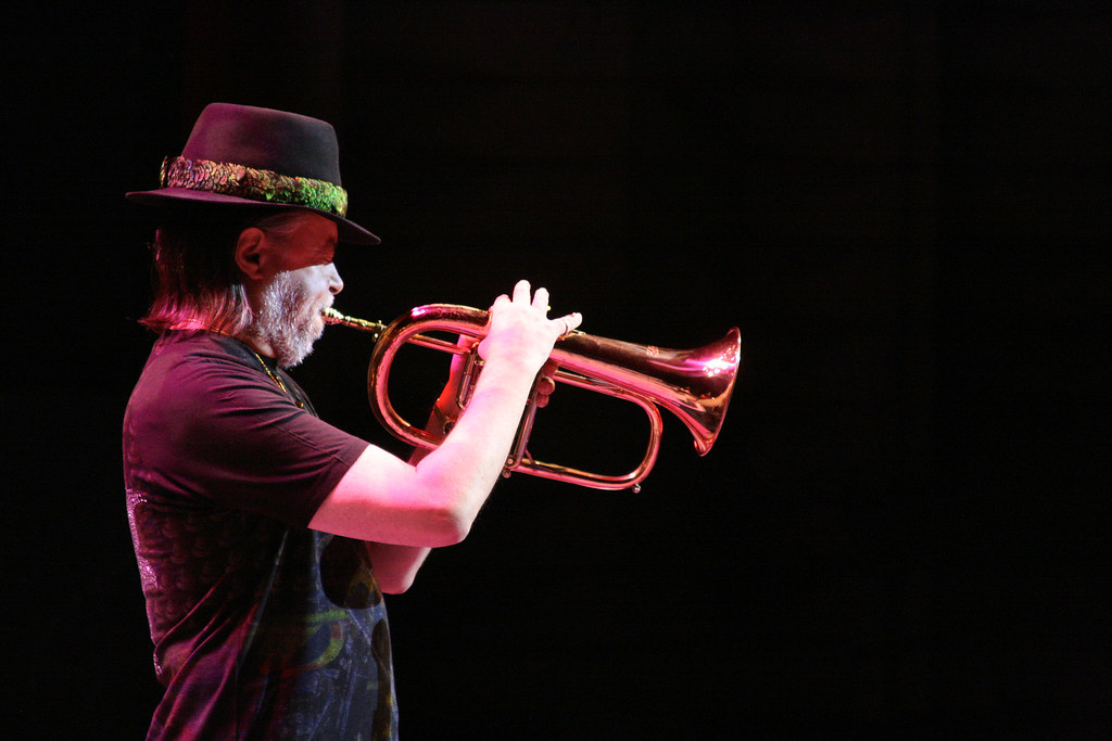 Chuck Mangione and his Flugelhorn Joan Febles Flickr