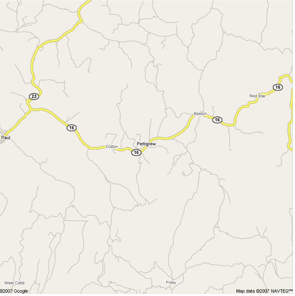 Google Maps Pettigrew, AR, USA pettigrewfamily.info/viewf… Flickr