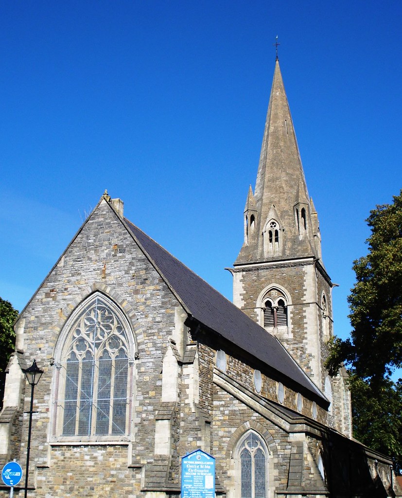 St. John's Church Canton, Cardiff The spire of St John t… Flickr