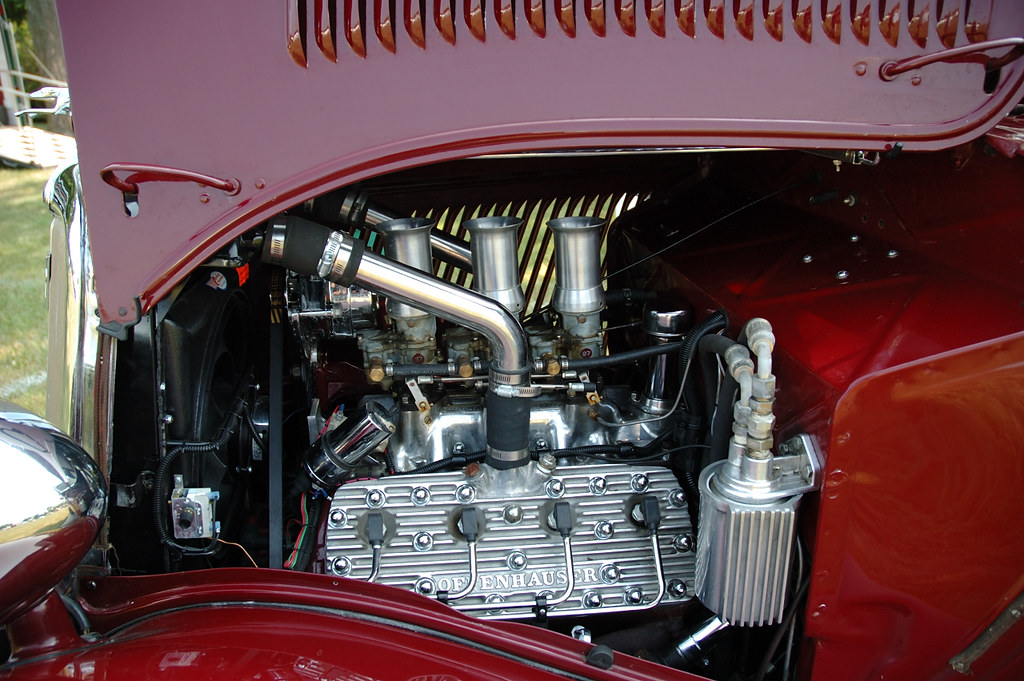1934 Ford V8 Hot Rod Engine Bay J Michael Jordan Flickr