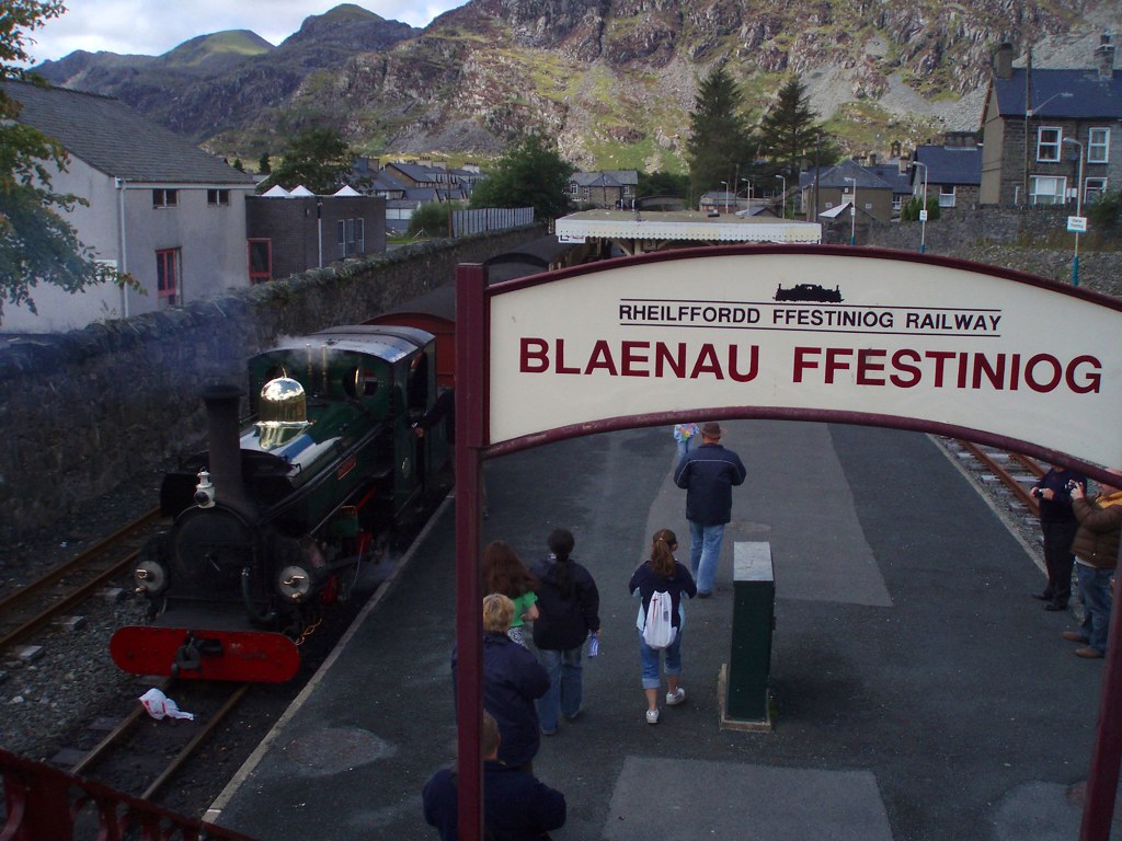 Ffestiniog Railway, Blaenau Ffestiniog station Rachel Dorman Flickr