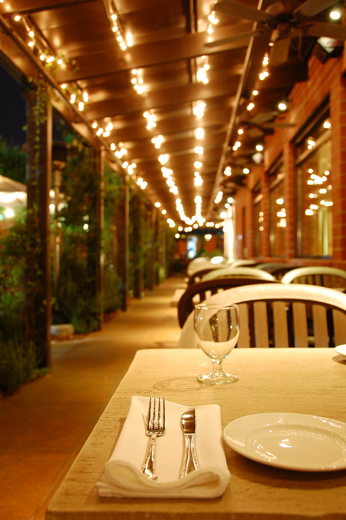 Weathervane Cafe Patio at Night Patrick Flickr