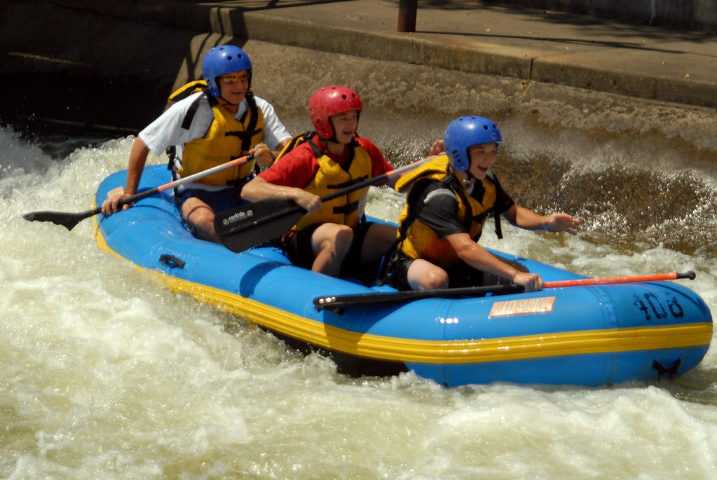 White water rafting East Race, South Bend, Indiana Jon Marshall