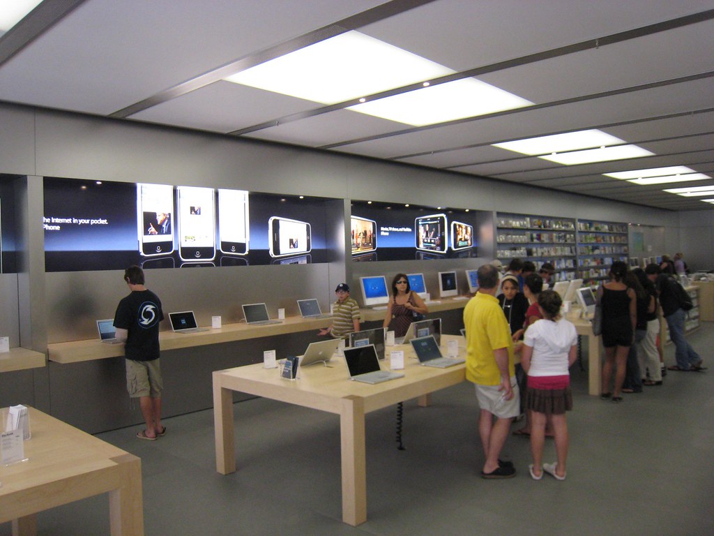 Apple Store Fashion Valley Mall ShamrockTattoo Flickr