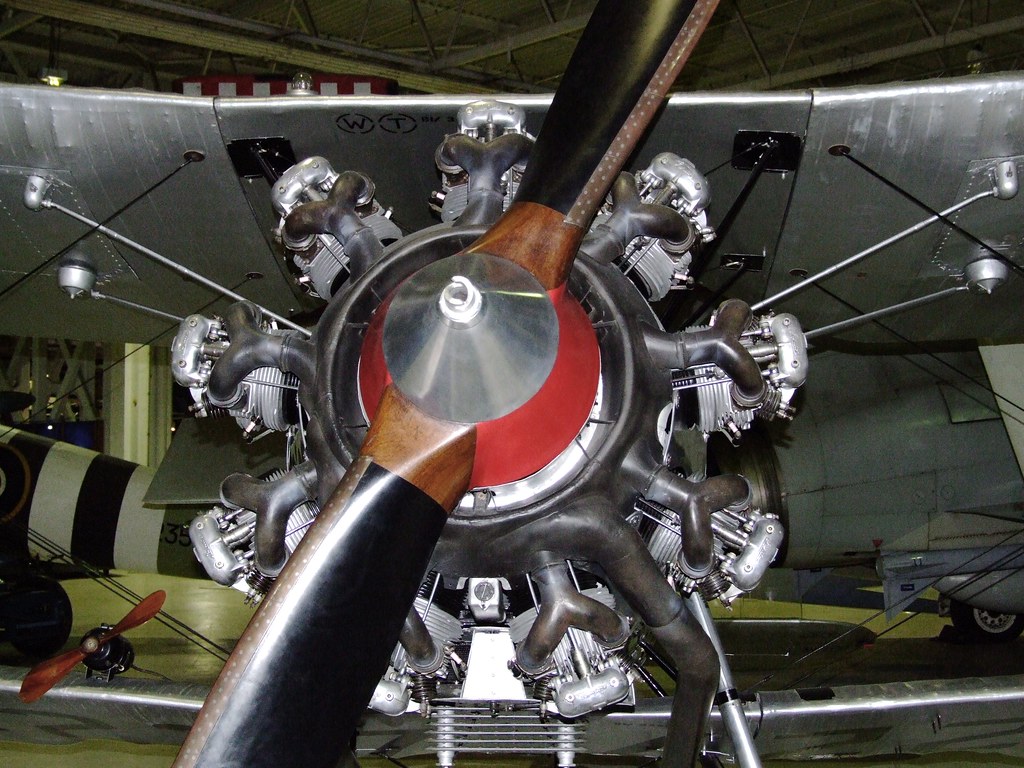 Bristol power For the RAF museums Bristol Bulldog. Les Chatfield