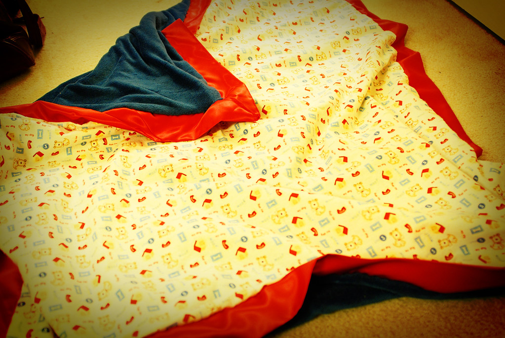 Baby Blanket I made this baby blanket for Julia and Mark S… Flickr