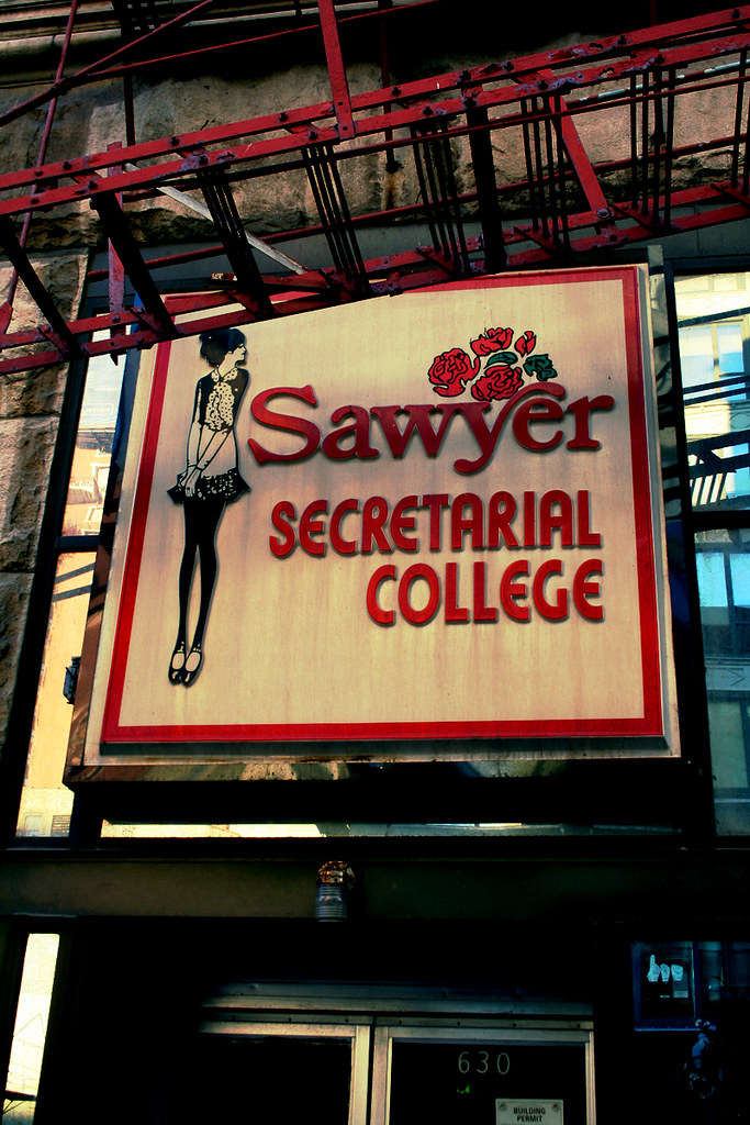 sawyer secretarial college this is my very favorite busine… Flickr