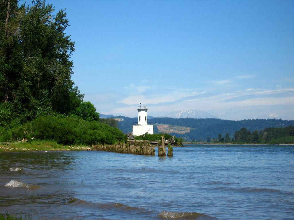 Warrior Rock Lighthouse Sauvie Island, Oregon Flickr