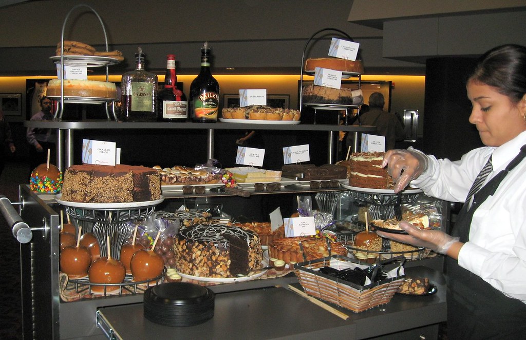 one of my favorite things at Staples Center the dessert c… Flickr